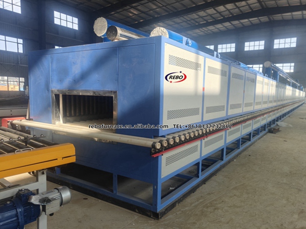 continuous roller kiln for brick